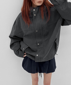 フードミリタリージャケット CHARCOAL