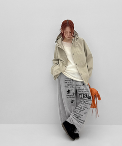 フードミリタリージャケット BEIGE