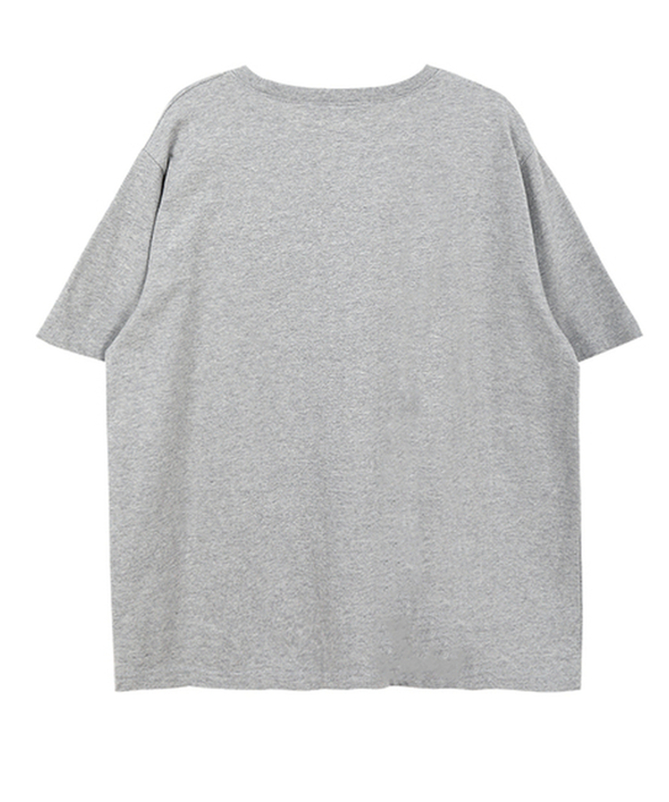 レタリングプリント半袖Tシャツ(5color)