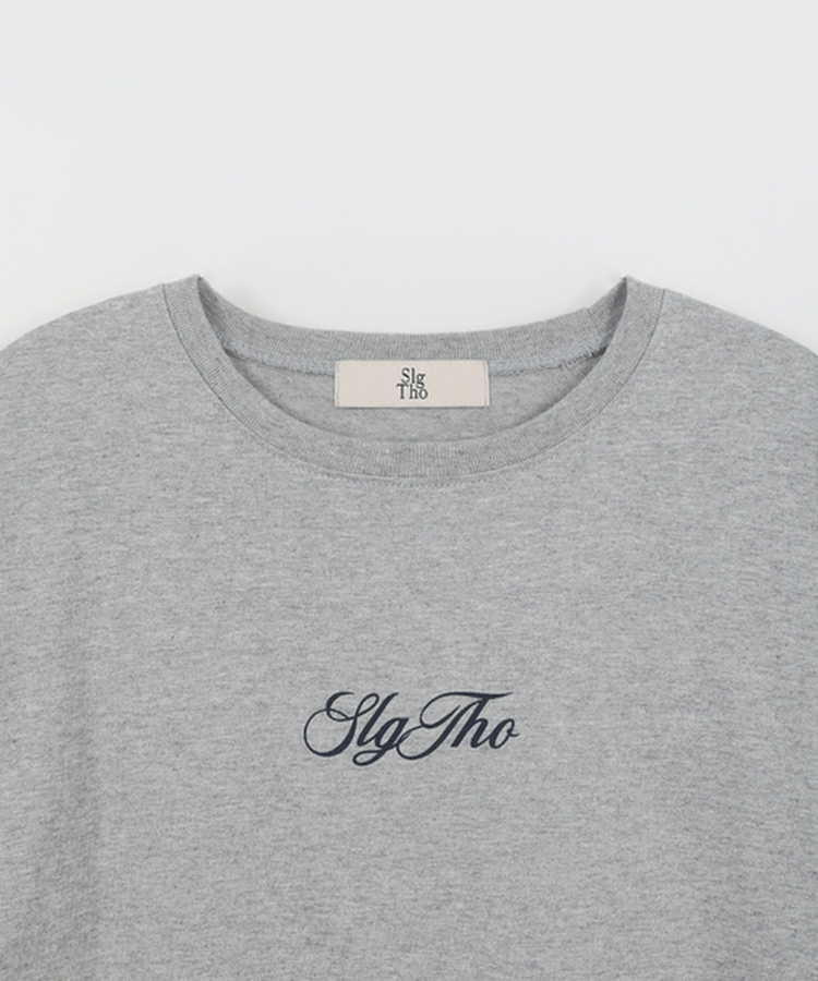 レタリングプリント半袖Tシャツ(5color)