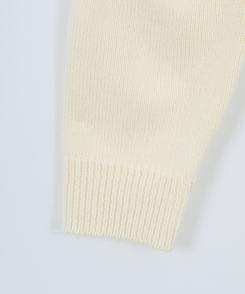 ボタンカラフルオーバーニット