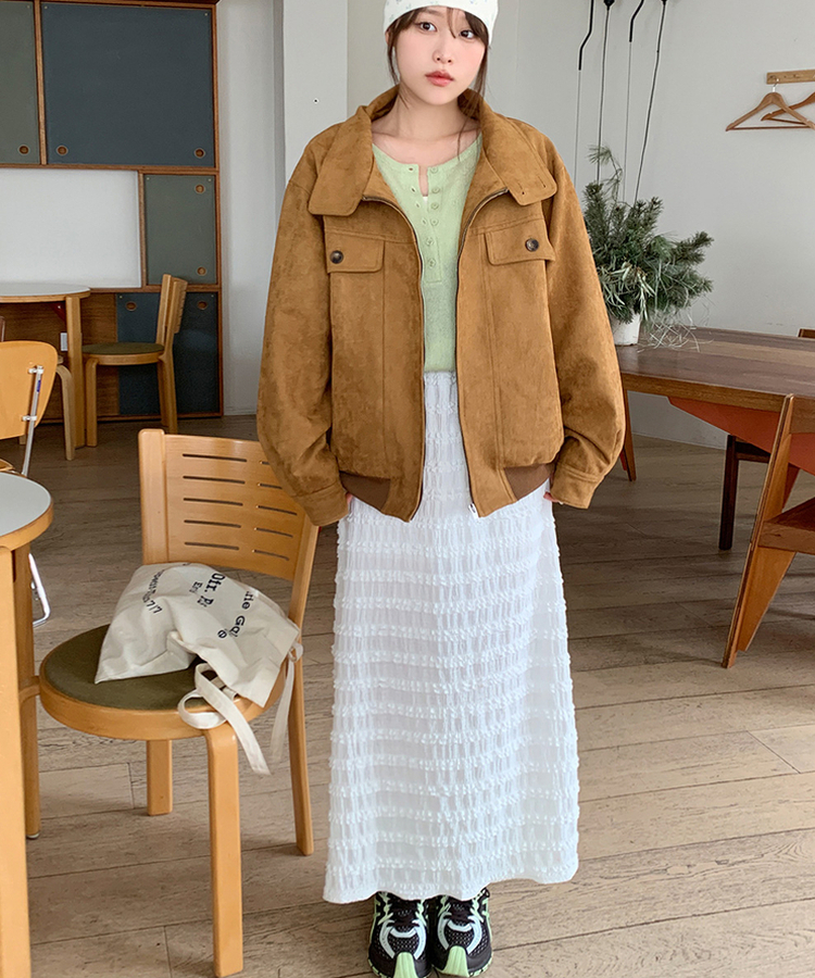 レースロングスカート IVORY