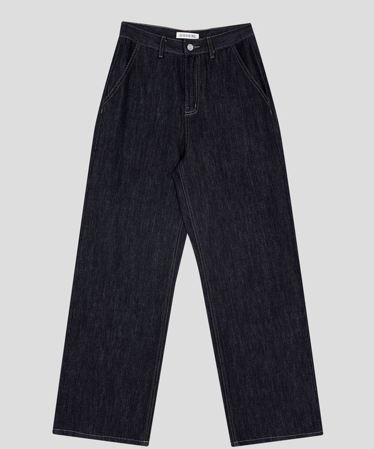 ノンフェードワイドデニムパンツ