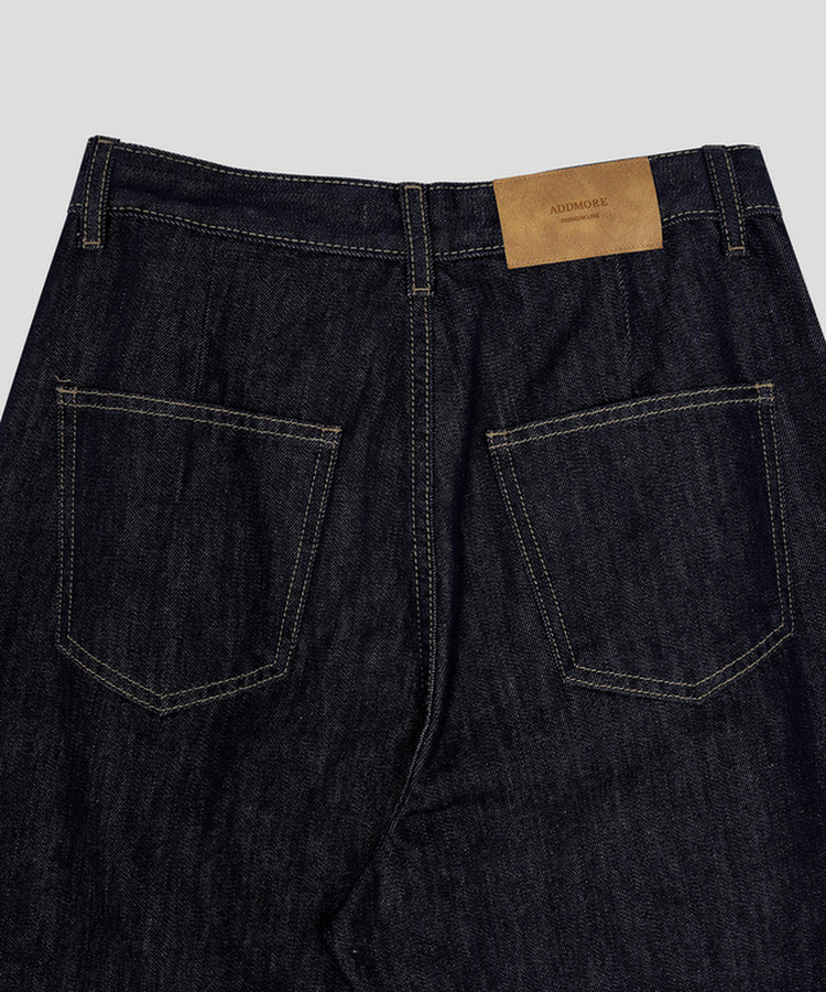 ノンフェードワイドデニムパンツ