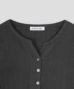 スリムリブカーディガン