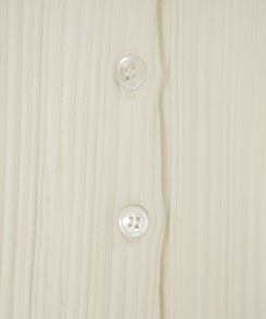 スリムリブカーディガン