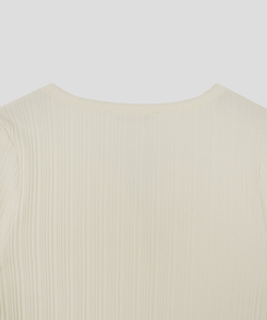 スリムリブカーディガン