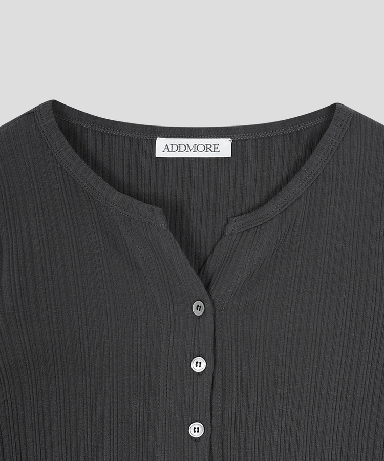 スリムリブカーディガン