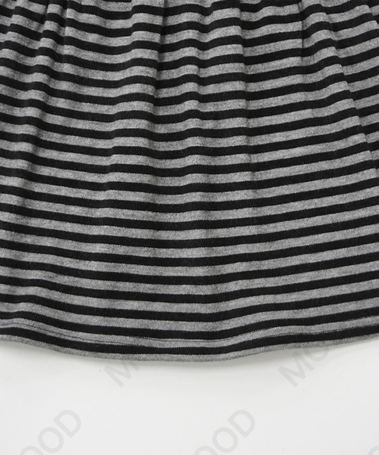 リボンボーダーニット