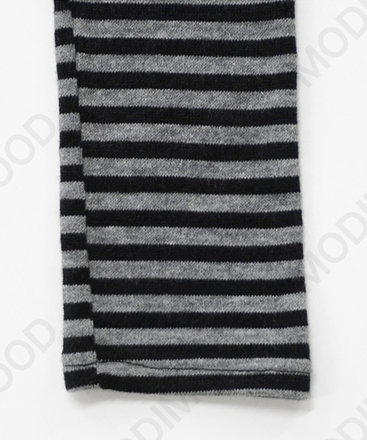 リボンボーダーニット