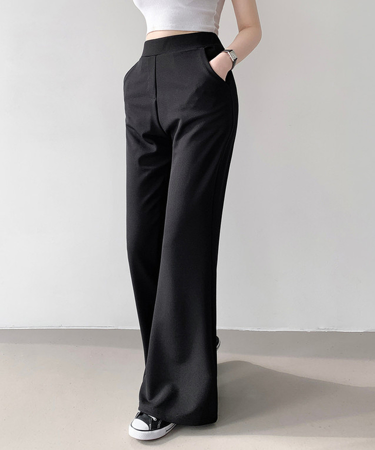【丈別】バンディングスラックストレーニングパンツ BLACK