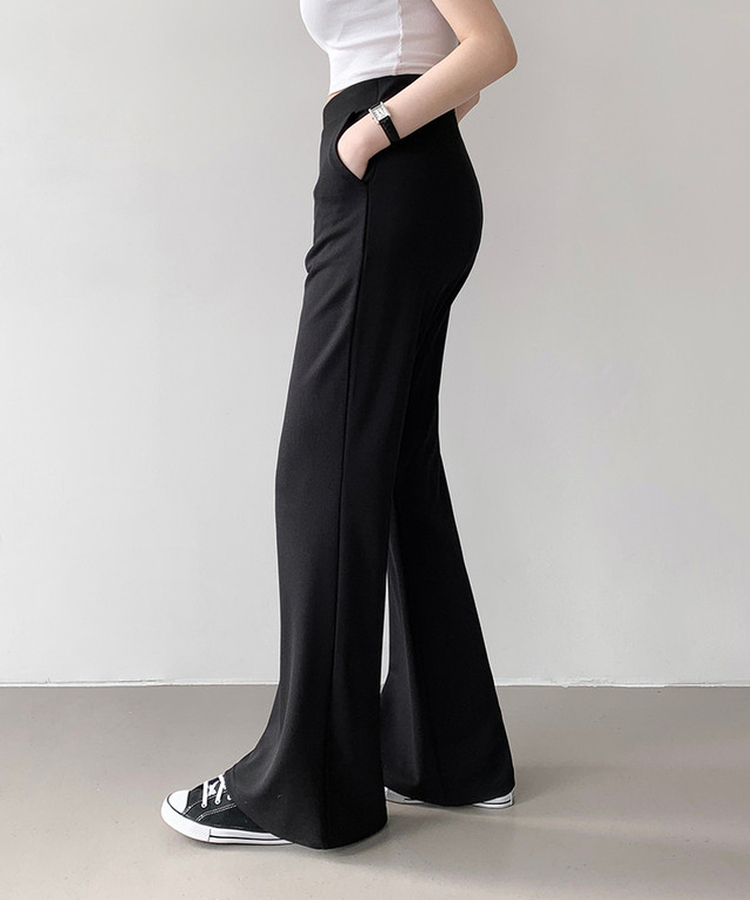 【丈別】バンディングスラックストレーニングパンツ BLACK