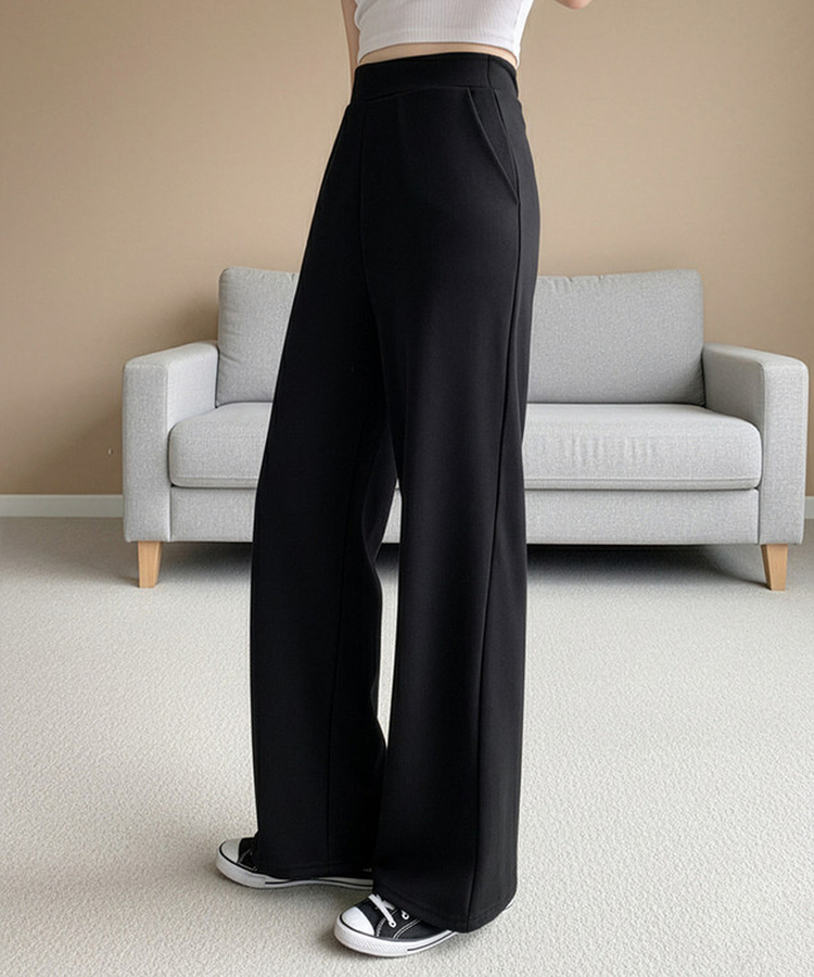 【丈別】バンディングスラックストレーニングパンツ BLACK