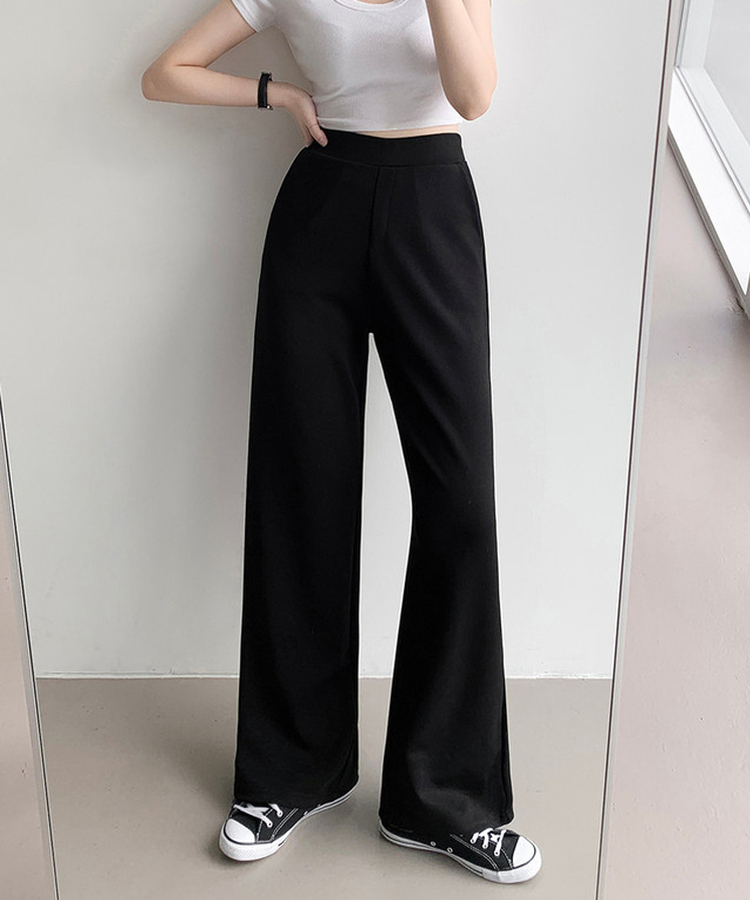 【丈別】バンディングスラックストレーニングパンツ BLACK