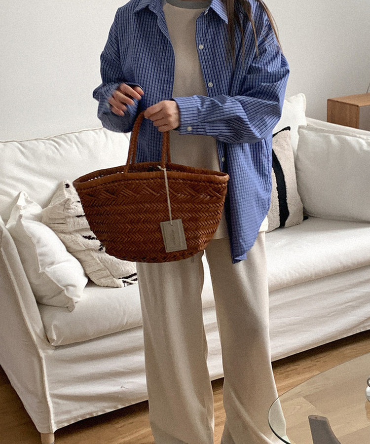 ウエストゴムワイドパンツ(6color) IVORY