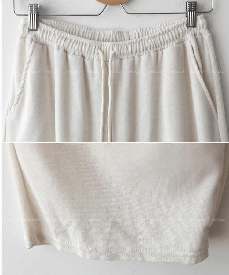 ウエストゴムワイドパンツ(6color)