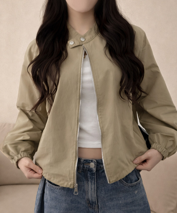 バイカーストリングジャケット BEIGE