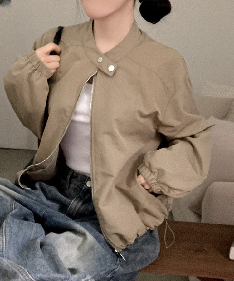 バイカーストリングジャケット BEIGE