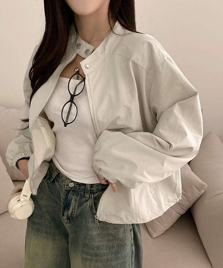 バイカーストリングジャケット IVORY