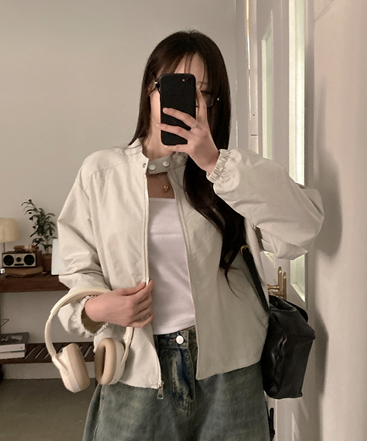 バイカーストリングジャケット IVORY