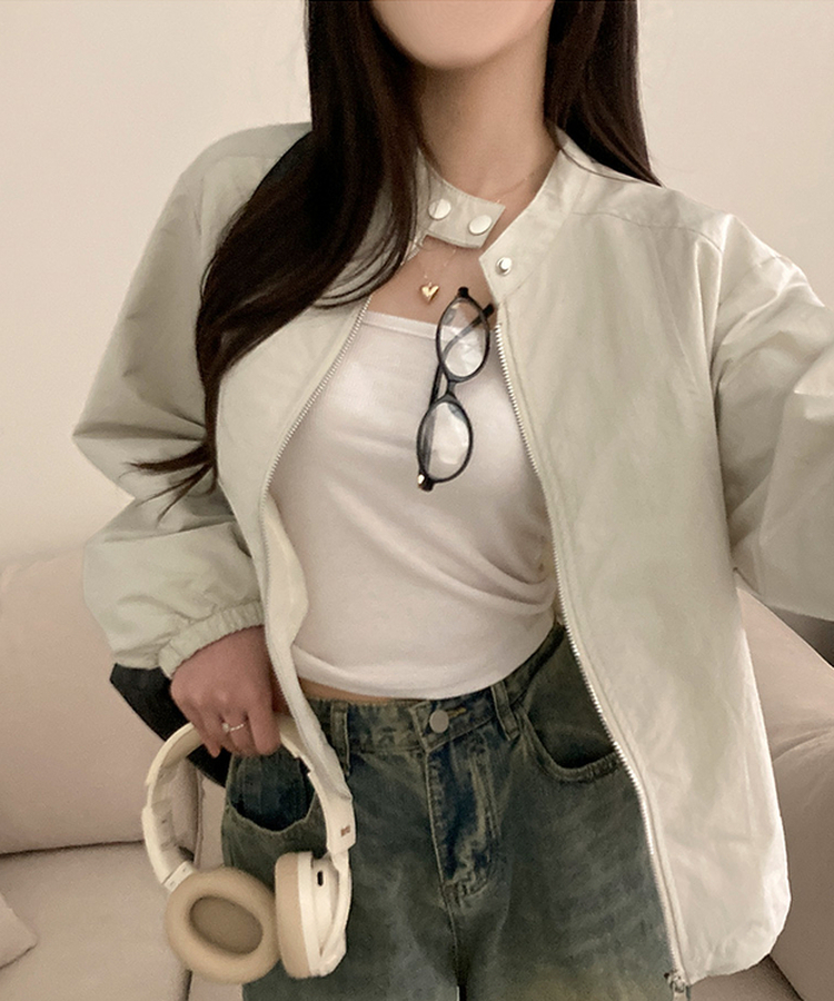 バイカーストリングジャケット IVORY