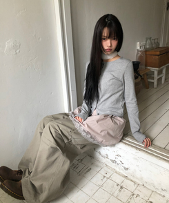 シフォンスカーフ IVORY