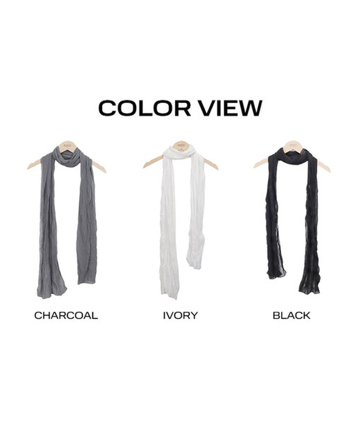 シフォンスカーフ