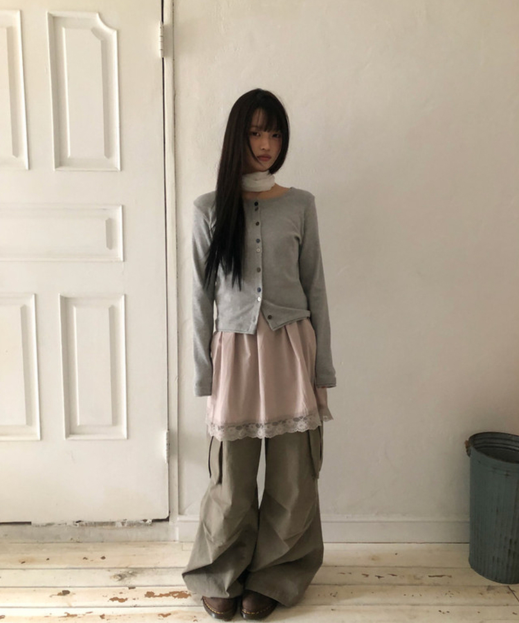 シフォンスカーフ IVORY