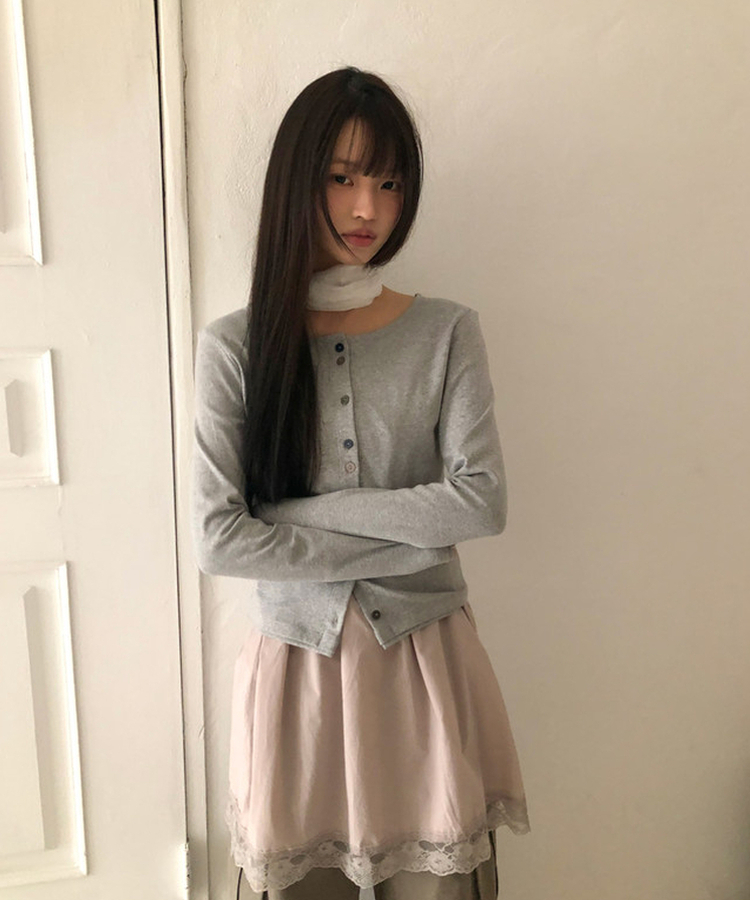 シフォンスカーフ IVORY