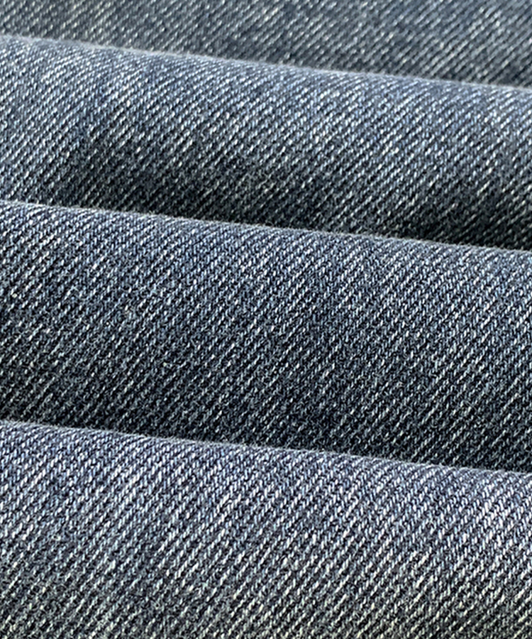 カーブピンタックデニム