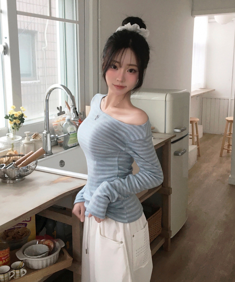 이벳 스터드 와이드 팬츠 화이트