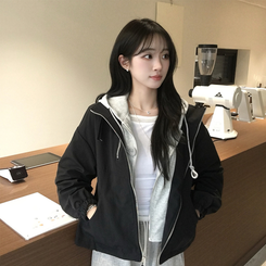 ロイヤルオーバーフードジャンパー BLACK