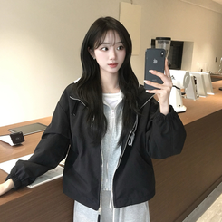 ロイヤルオーバーフードジャンパー BLACK