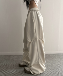 【丈別】ヘビーワイドリベットシャーリングパンツ IVORY