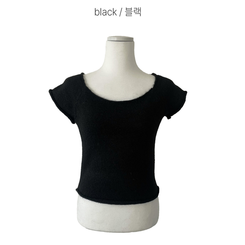 レイヤードニット長袖Tシャツ