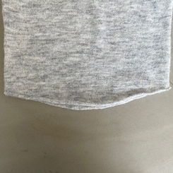 レイヤードニット長袖Tシャツ