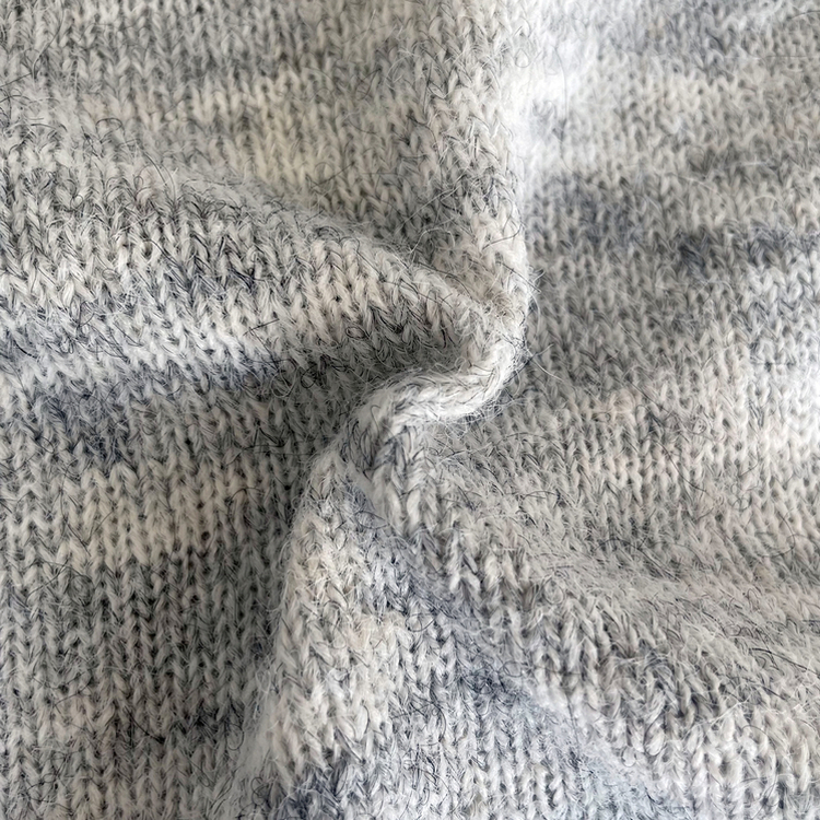 レイヤードニット長袖Tシャツ