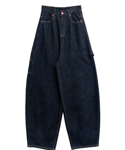 ハートポケットカーゴデニムパンツ