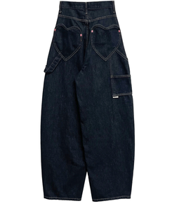 ハートポケットカーゴデニムパンツ