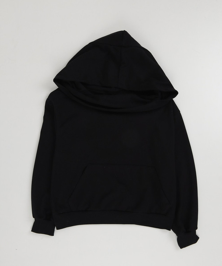 フードオフショルダートップス