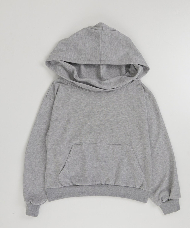 フードオフショルダートップス