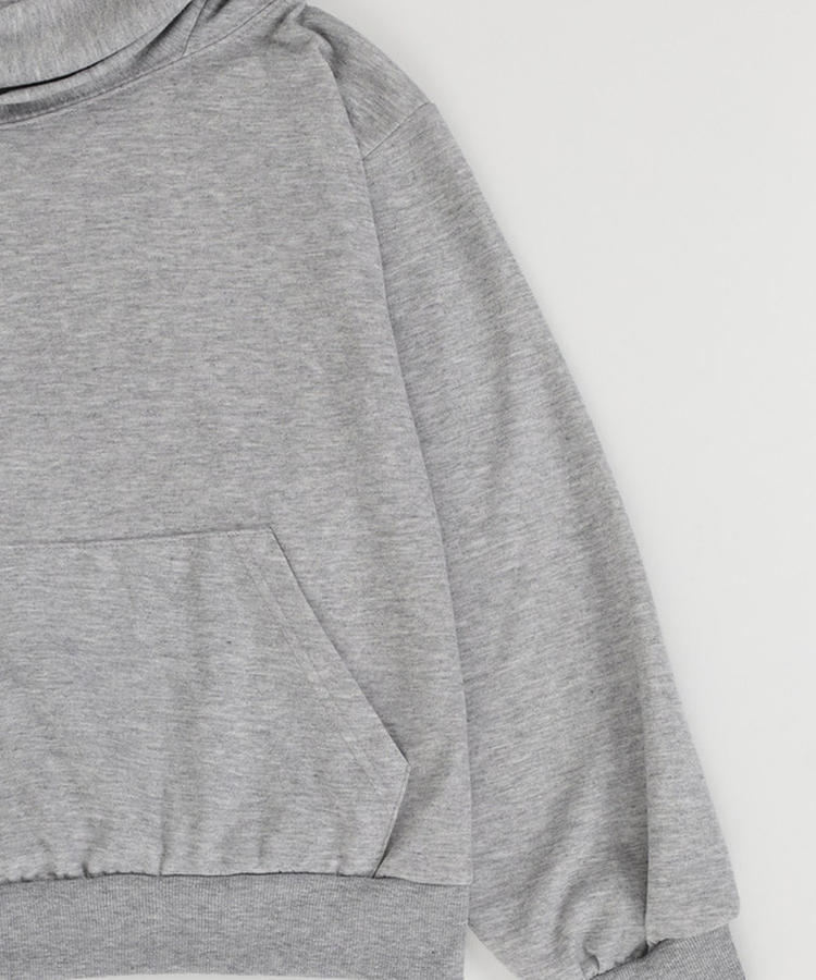 フードオフショルダートップス