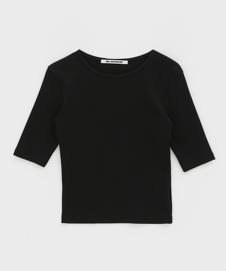 ラウンドネック5分袖Tシャツ｜長袖Tシャツ｜韓国ファッション通販 SONA