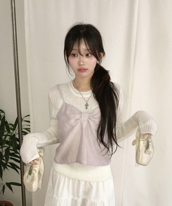 リボンビスチェ LAVENDER