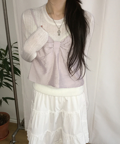 リボンビスチェ LAVENDER