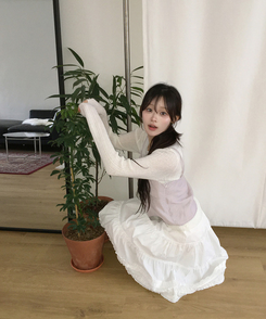 リボンビスチェ LAVENDER