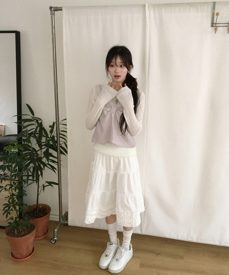 リボンビスチェ LAVENDER