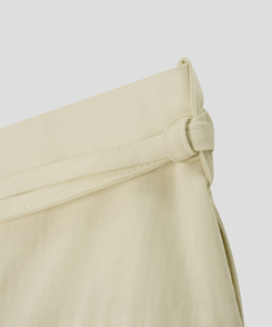 ストラップシフォンロングスカート