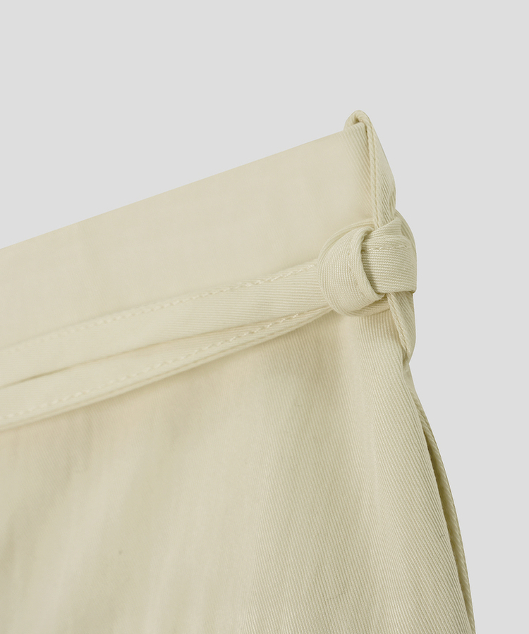 ストラップシフォンロングスカート