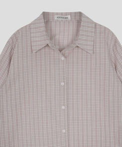 ベーシックチェックシャツ